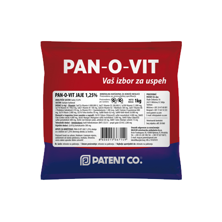Pan O Vit jaje 1,25% 1 kg