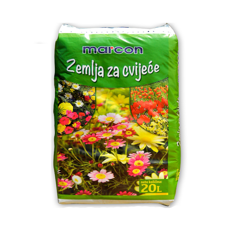 Zemlja za cvijeće 20 L – Marcon