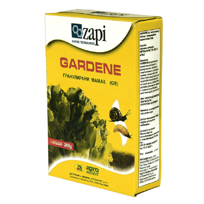 gardene protiv puževa